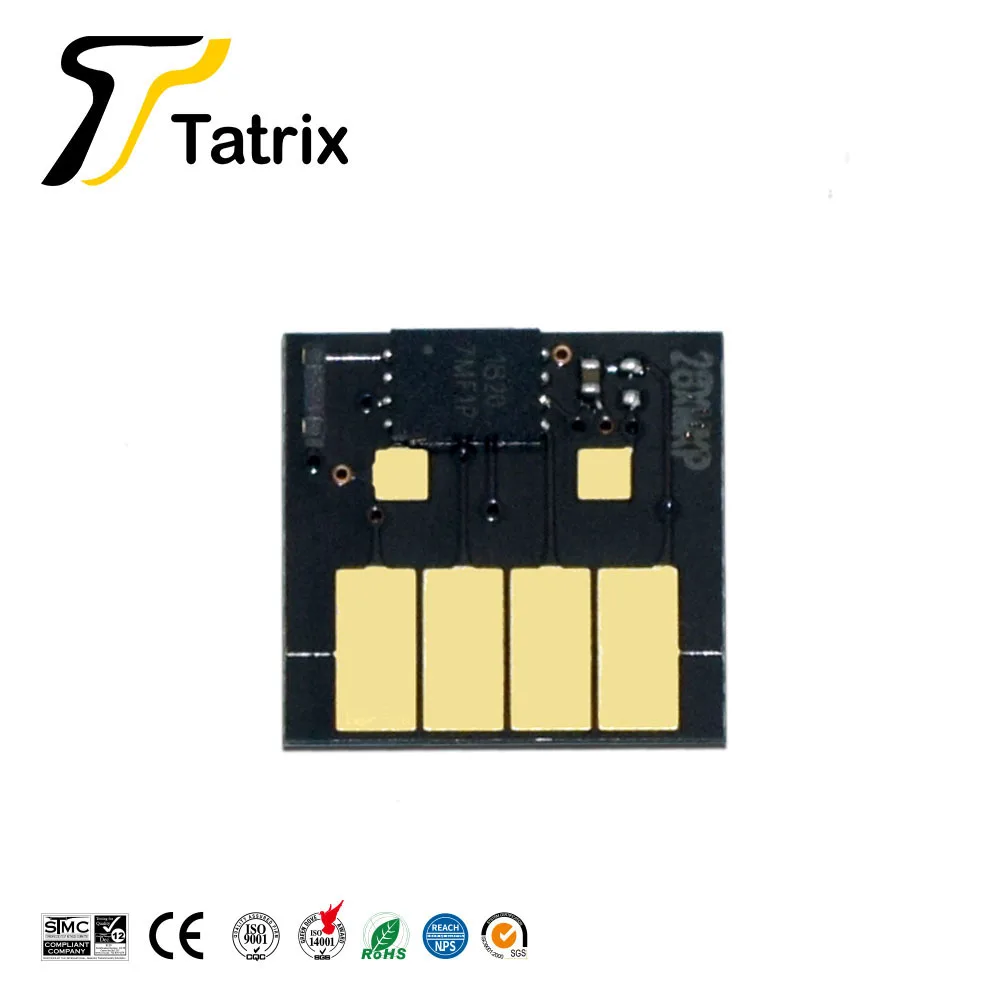 Титрица для HP728 чип картриджа F9J68A F9J67A F9J66A F9J65A F9K17A принтера HP DesignJet T730 T830