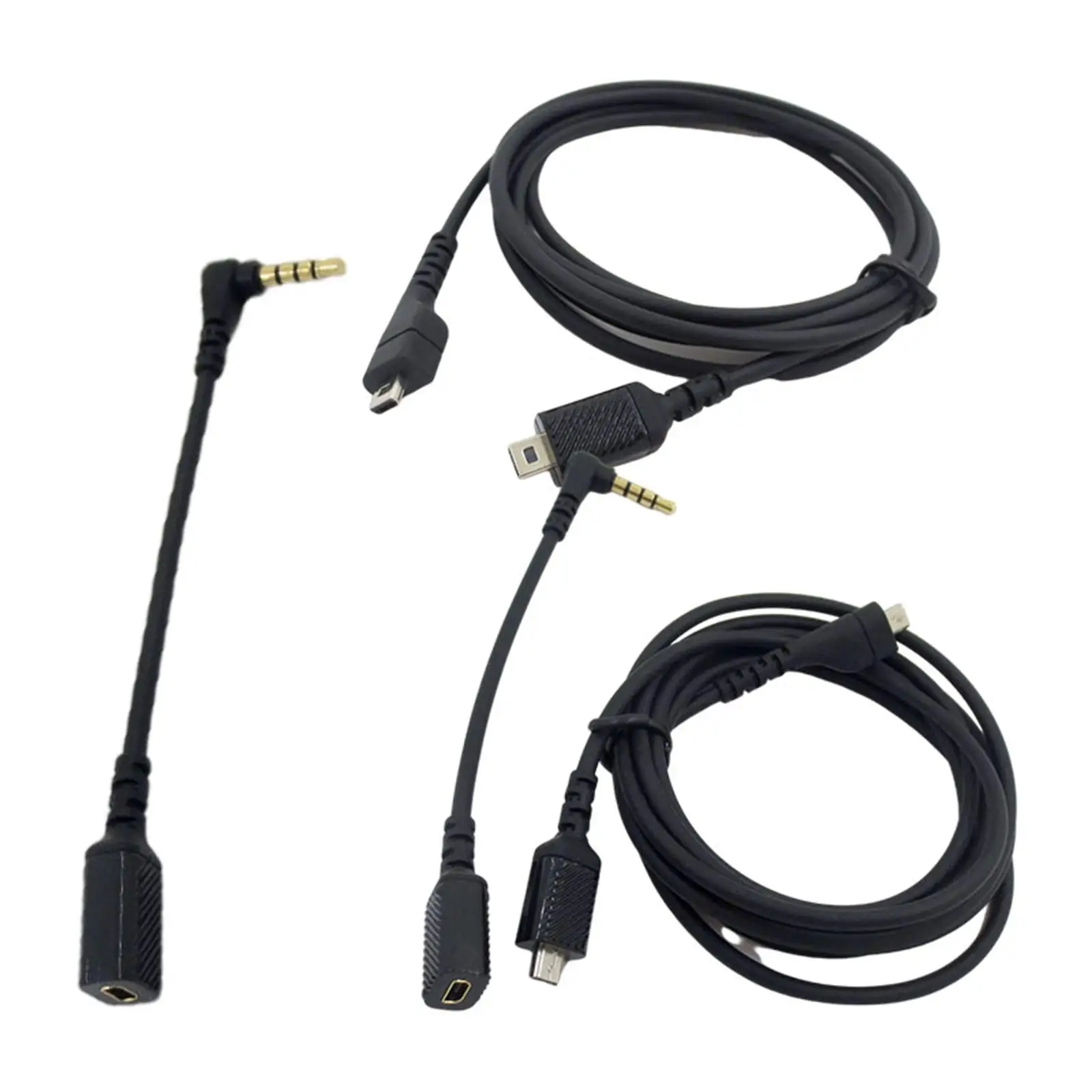 

Audio Adapter Cable Replacement Mic Audio Splitter Cable Headphone AUX Cable Gaming Headset Converter Line Cord for Arctis 3 5 7