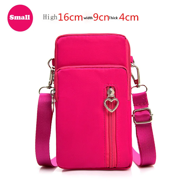 Small Rose Модный чехол для телефона для iPhone X, XR, XS, 7, 8, 6, 6s Plus, Повседневная сумка на запястье для iPhone 11 Pro, Max, женские сумки на плечо, маленькие сумки, чехол - Цвет: Small Rose