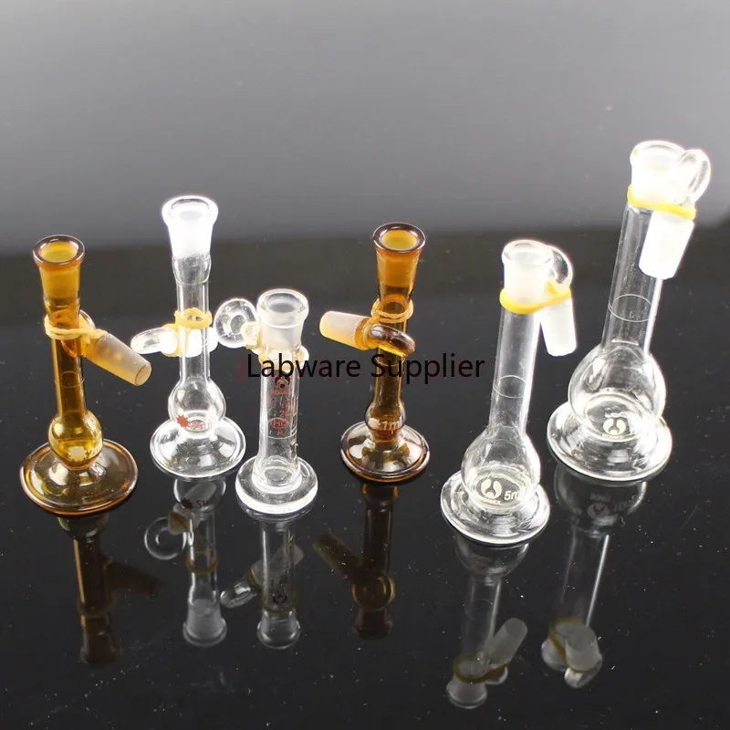 

1ml 2ml 5ml 10ml Glass White Brown Transparent Volumetric Flask