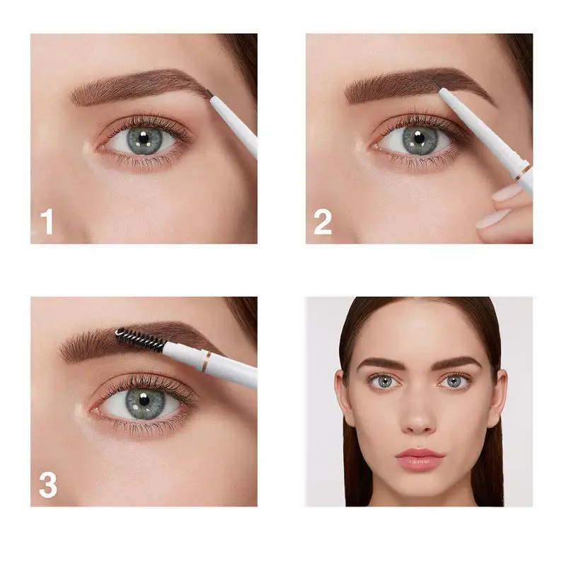 

O.Two.O Double Rotation Eyebrow Liner Lasting Waterproof Not Blooming Eyebrow