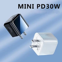 2021 Newest Universal Fast Charger Portable Quick Charging Mini 30W Phone Charger Adapter Cellphone Accessories