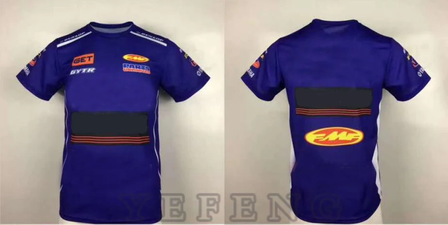 

Scooter Motocross MTB Bike Riding Motorcycle Moto gp Men's T- Shirt For Yamaha Racing Team Jersey