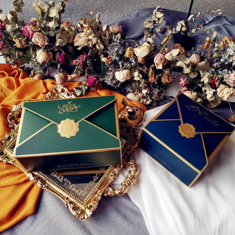 Подарочная коробка в ретро стиле упаковка свадебные украшения сувениры для