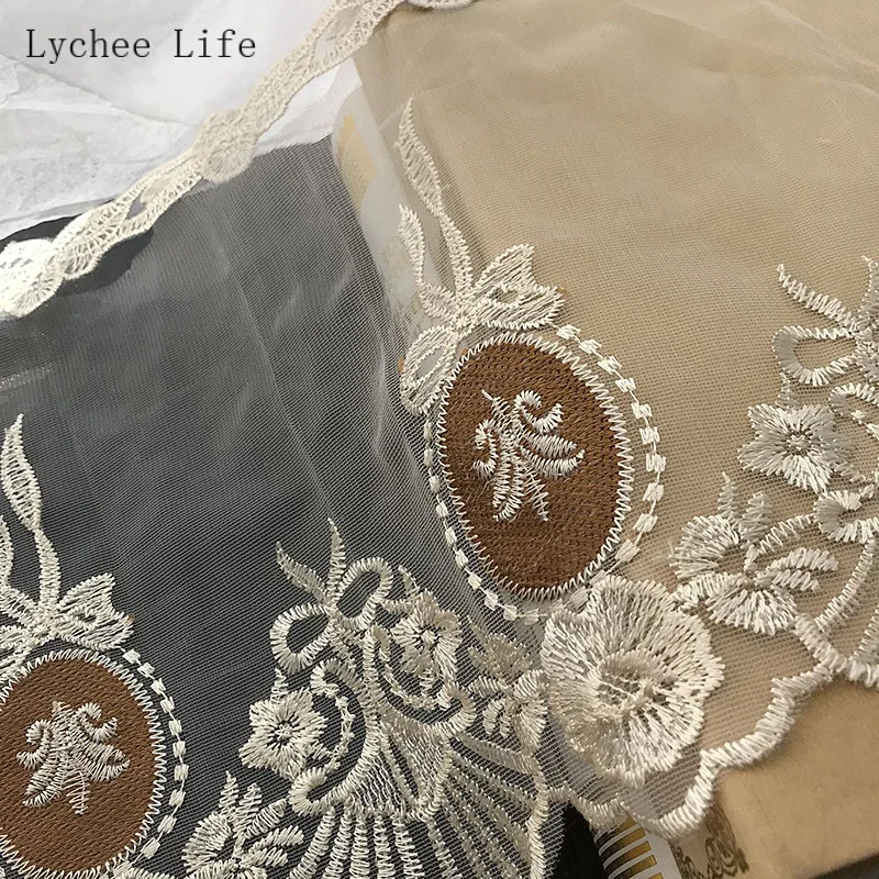 Кружевная лента занавеска женская одежда украшение для шляпы тесьма вышивка