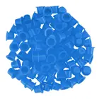 100 шт., пластиковые контейнеры для микроблейдинга, чернил для татуировок