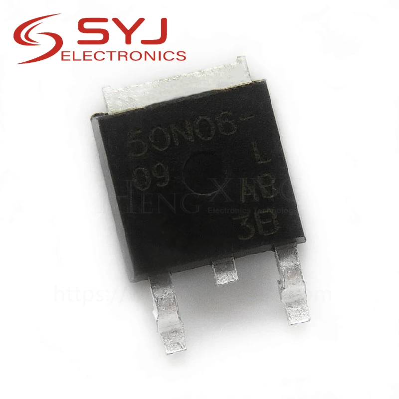 

5pcs/lot 50N06-09L SUD50N06-09L TO-252 60V 50A In Stock