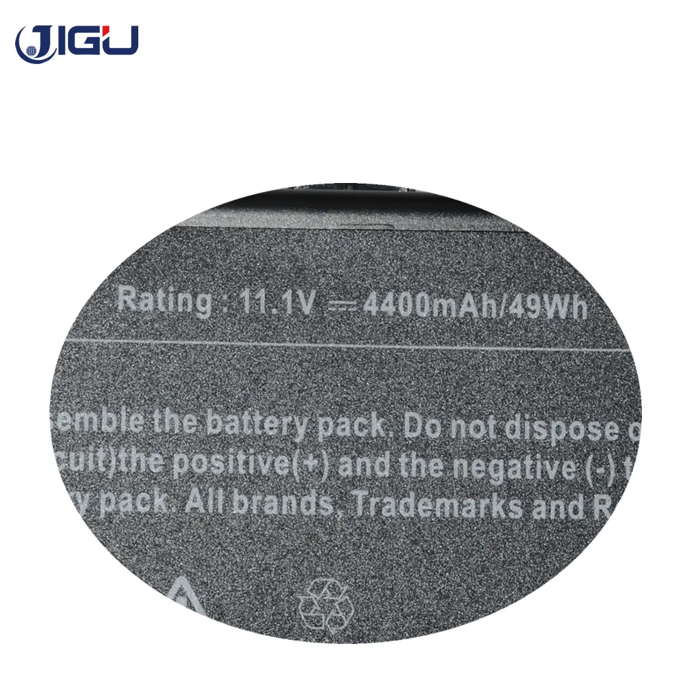JIGU Новый аккумулятор для ноутбука dell Inspiron 6000 9200 9300 9400 E1705 XPS M170 M1710 Gen 2 Precision M6300 M90 312