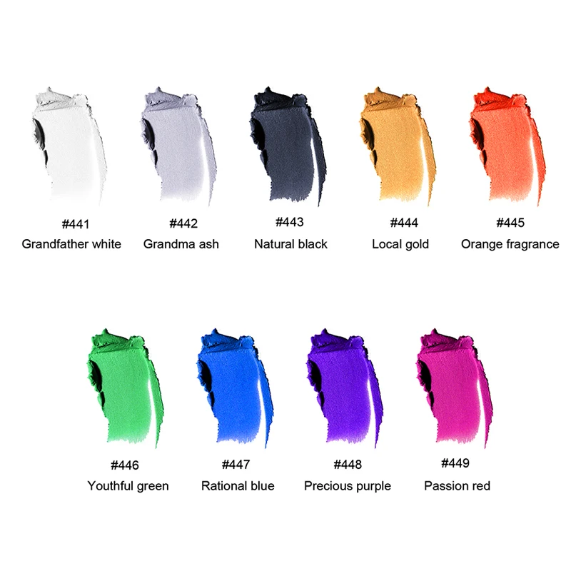 Временная Краска для волос Zation восковая модная краска крем-краска красного