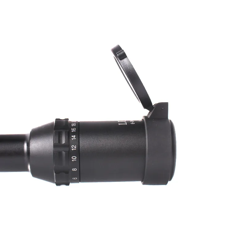 LUGER 6-24X50 Riflescope красный и зеленый ретикальный волоконно-оптический прицел охотничий прицел для винтовки страйкбол Воздушный пистолет с рейкой