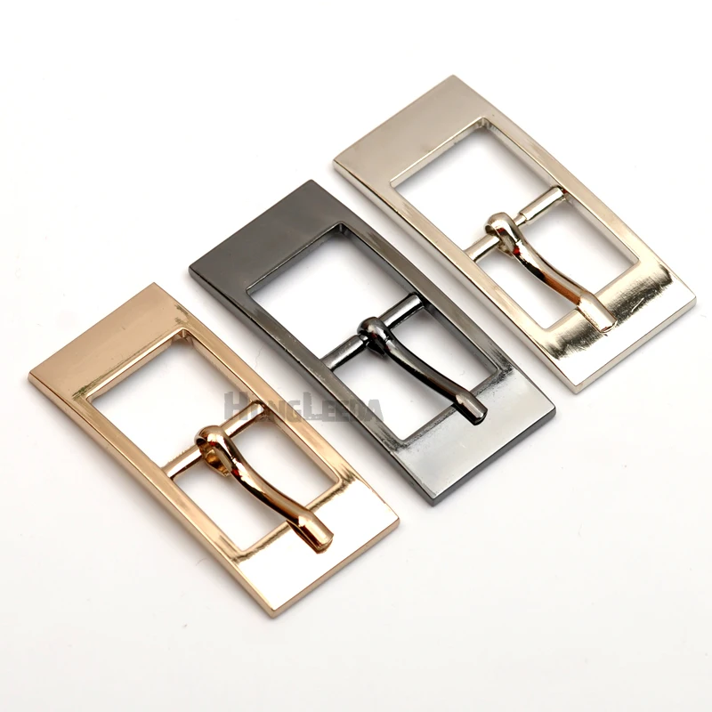 30pcs/lot inner width 18mm fashion metal alloy belt buckle with pin silver black gold color BK-027 | Дом и сад