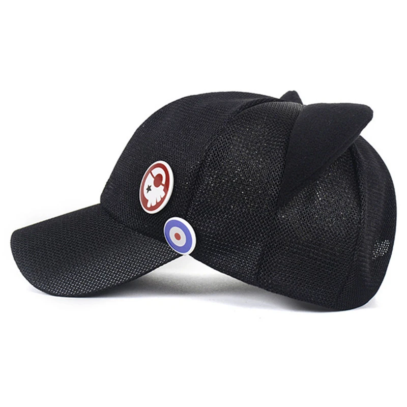 Бейсболка EVA Asuka для взрослых летняя с кошачьими ушками | Тематическая одежда и