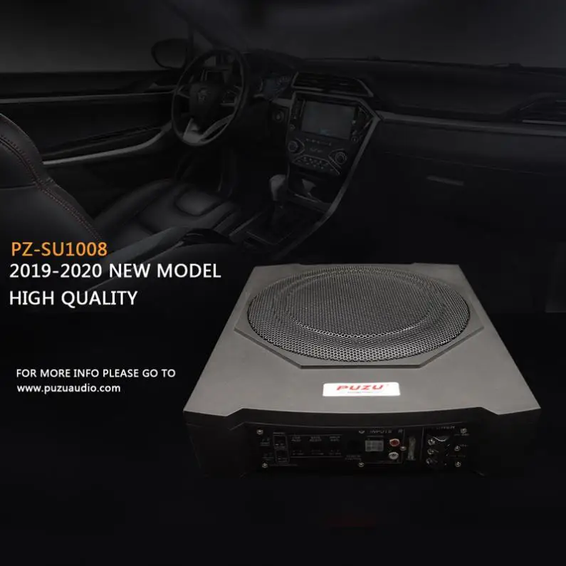 Автомобильный динамик 10 дюймов 600 Вт тонкий универсальный литой алюминий фюзеляж