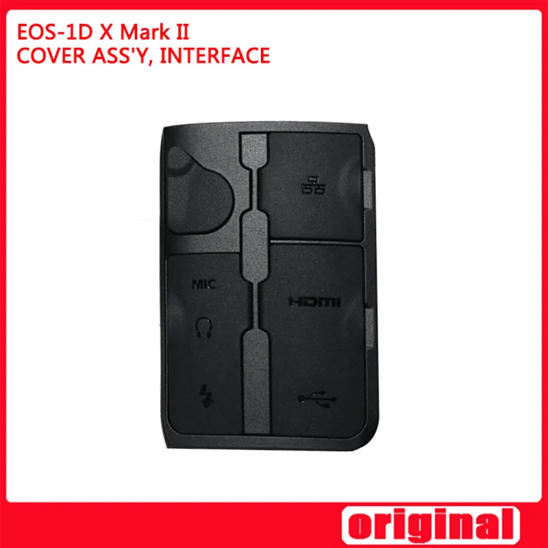 Новинка оригинальный резиновый чехол для Canon EOS 1DX2 1DX Mark II USB Mic HDMI | Электроника