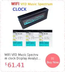 " дюймовый OLED музыкальный анализатор спектра MP3 автомобильный ПК усилитель аудио индикатор уровня музыкальный ритм анализатор VU метр