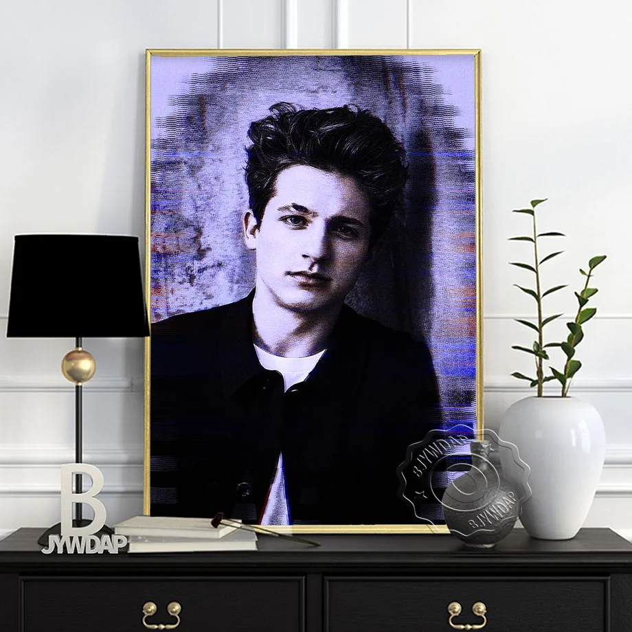 

Abstract Wall Art Canvas Painting Charlie Puth Music Star Singer Hot Poster And Prints Wall Pictures For Living Room Home Decor