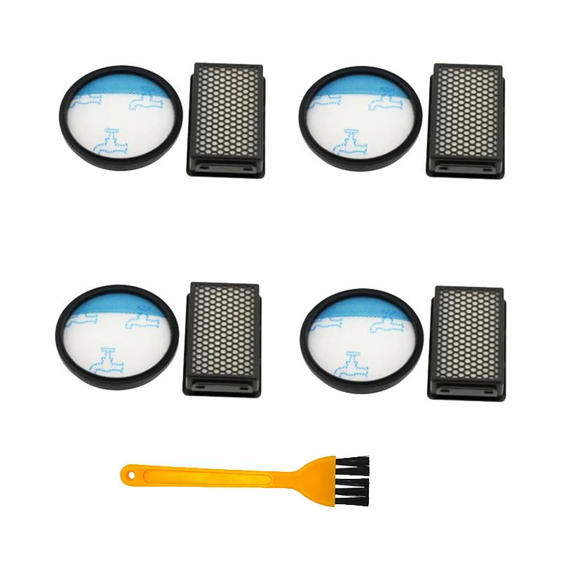 

4-Pack Filter Kit(with Cleaning Brush)for Rowenta RO3715 RO3759 RO3798 RO3799 RO3718 Vacuum Cleaner Parts Accessories