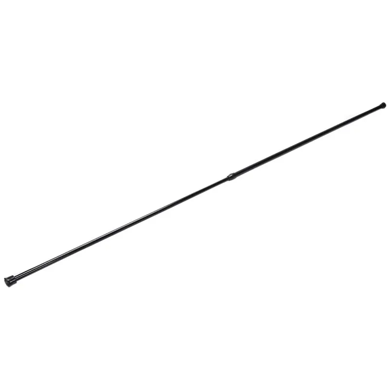 Extendable Telescopic Spring Loaded Net Voile Tension Curtain Rail Pole Rods 70~120cm Black | Дом и сад