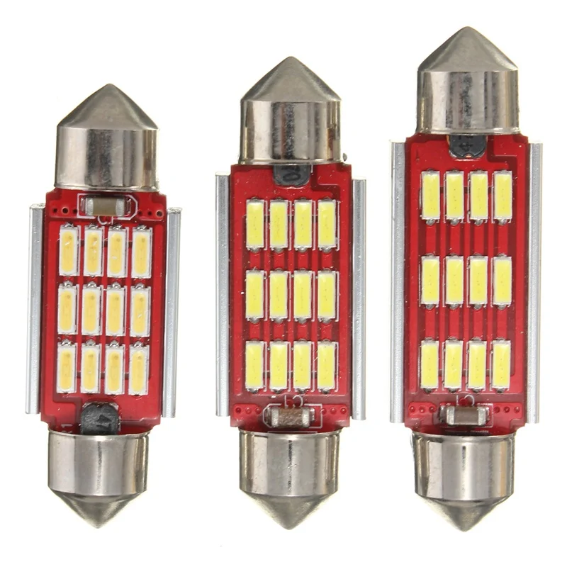 2 шт./4 шт./10 светодиодный т. светодиодные купольные лампы 4014 SMD СВЕТОДИОДНЫЙ Led 36 мм