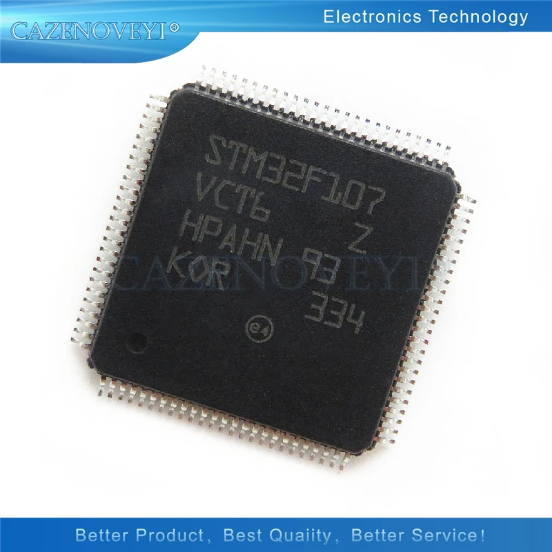 10pcs/lot STM32F107VCT6 STM32F107 32F107 LQFP-100 In Stock | Электронные компоненты и принадлежности