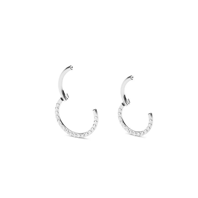 Серьга гвоздик из нержавеющей стали для пирсинга ювелирное украшение носа губ