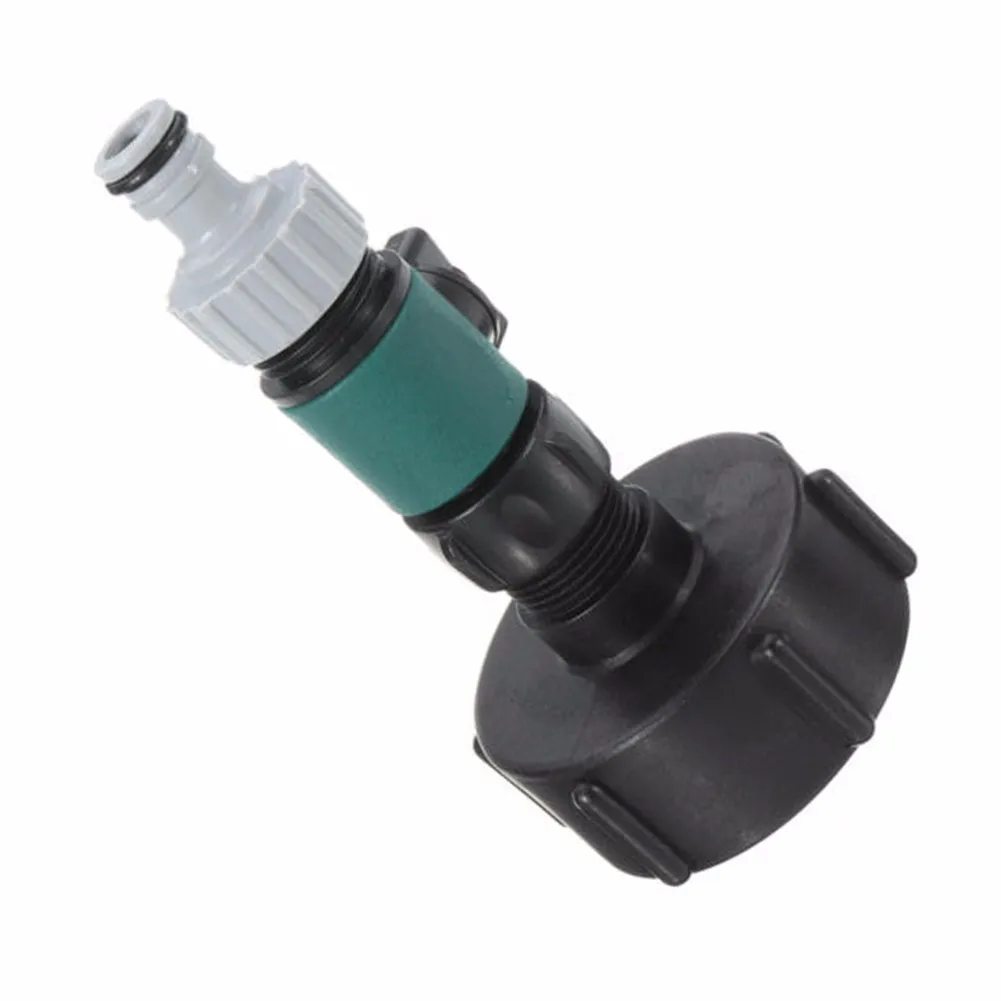 

IBC Adapter 3/4inch Thread Connector With On/Off Valve Home Garden Irrigation Standard Quick Connect Connectors For Agricultural