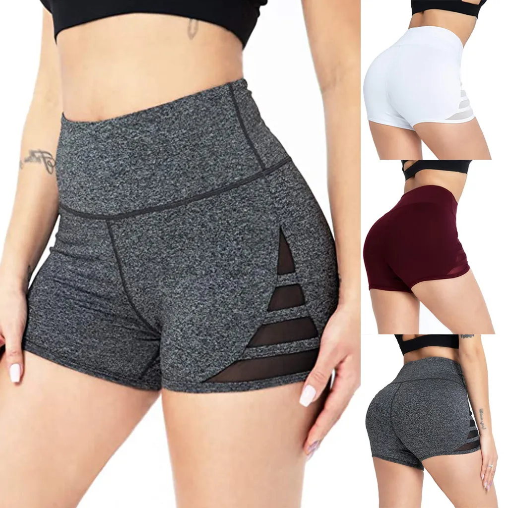 

Workout Fitness Shorts Seamless Biker Shorts Women High Waist Female Clothing Push Up Short Elasticity Breathable Clothing Шан