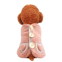 winter pet clothes dog clothes for small dogs fleece keep warm dog clothing coat jacket sweater overcoat pet costume for dogs