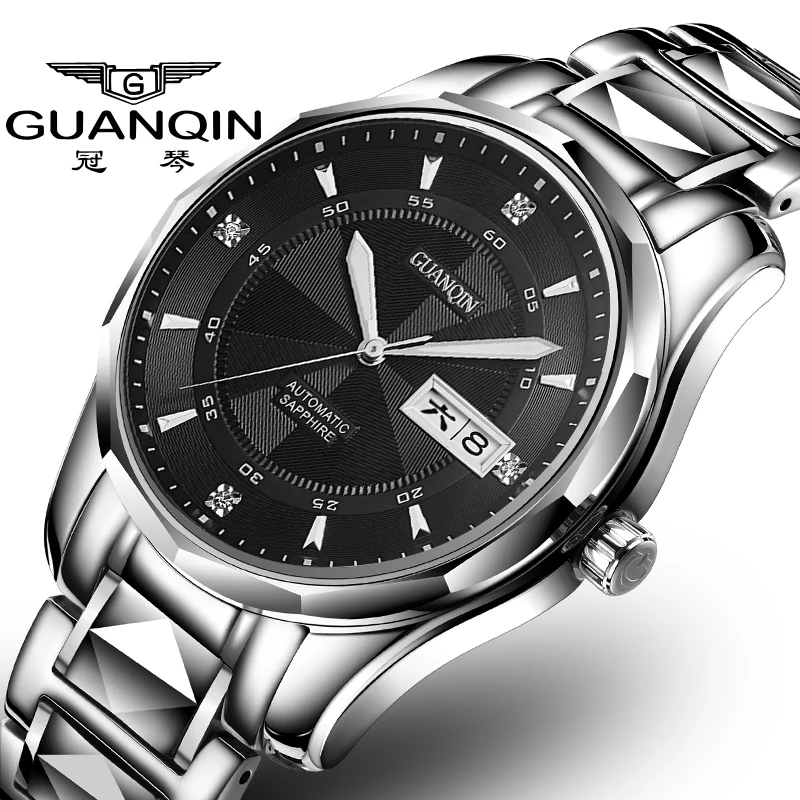 

2020 Guanqin GJ16013 imported movement watch full automatic waterproof men's watch fashion leisure
