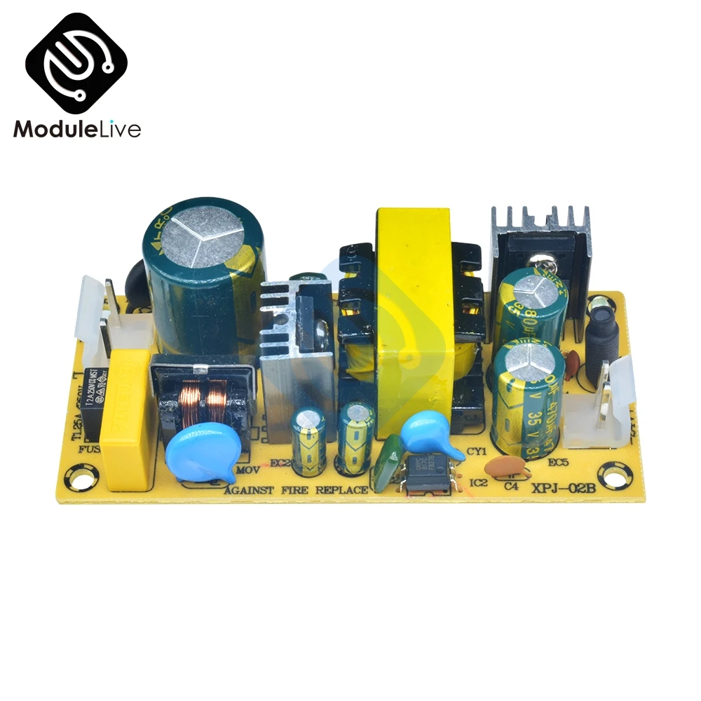 AC DC 12V 3A 24V 1.5A 36W коммутационный модуль источника питания с неизолированным