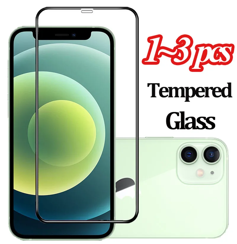 

1~3 pcs , Tempered Glass For iPhone12Pro Screen Protector For Apple iPhone 12 Mini Cristal Templado for iPhone12 Pro Max 5G 2020