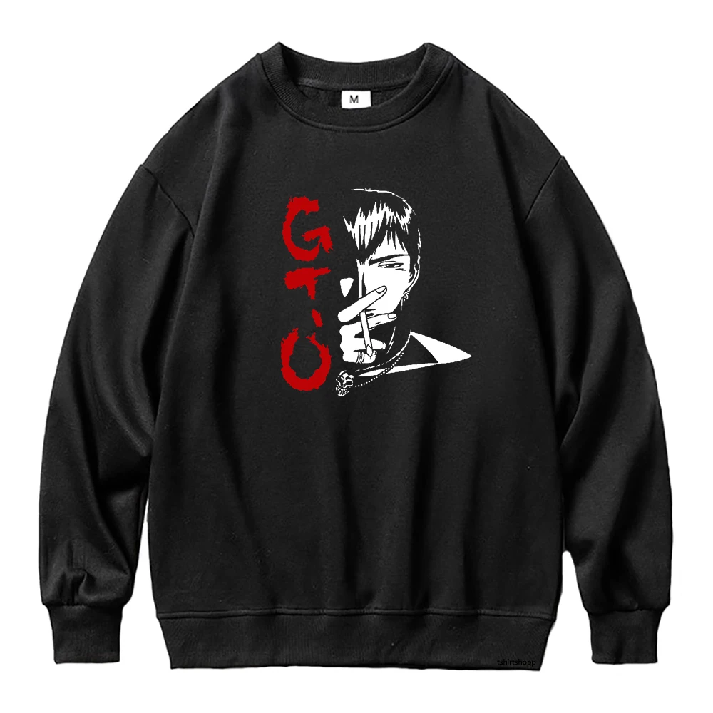 

Anime Great Teacher Onizuka Hoodie Manga Onizuka Oversized O-Neck Hoodies Men Loose Fleece Graphics Pullover Sweatshirts