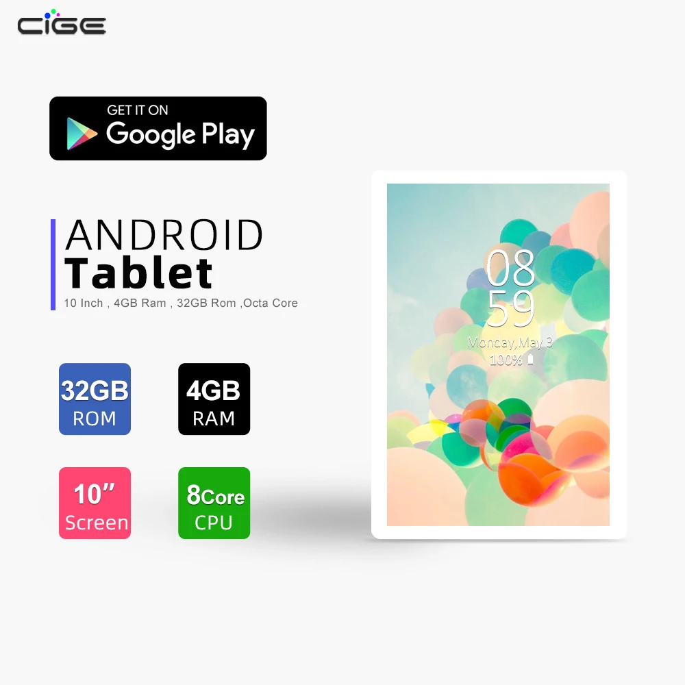 

Android 9.0 Tablet PC 4G+32GB Student Tablet PC Business Tablet PC 10 Inches 4G Internet Wifi Gps Tablet FOR Kids