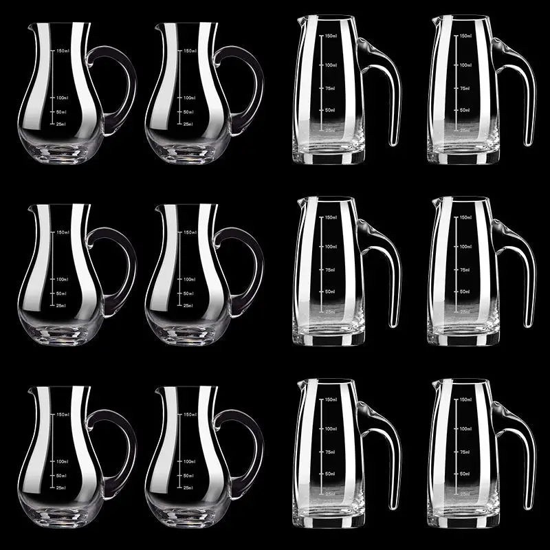 

Wine Decanter Glass Red Wine White Wine Dispenser Set Household Hotel Glass Bottles for Liquor Wine with Scale Wine Separator