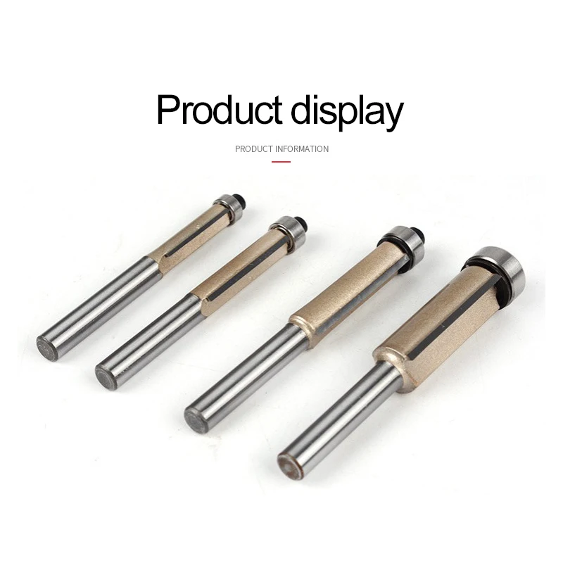 Фреза для обрезки фреза деревообработки с двойным подшипником Обрезной нож