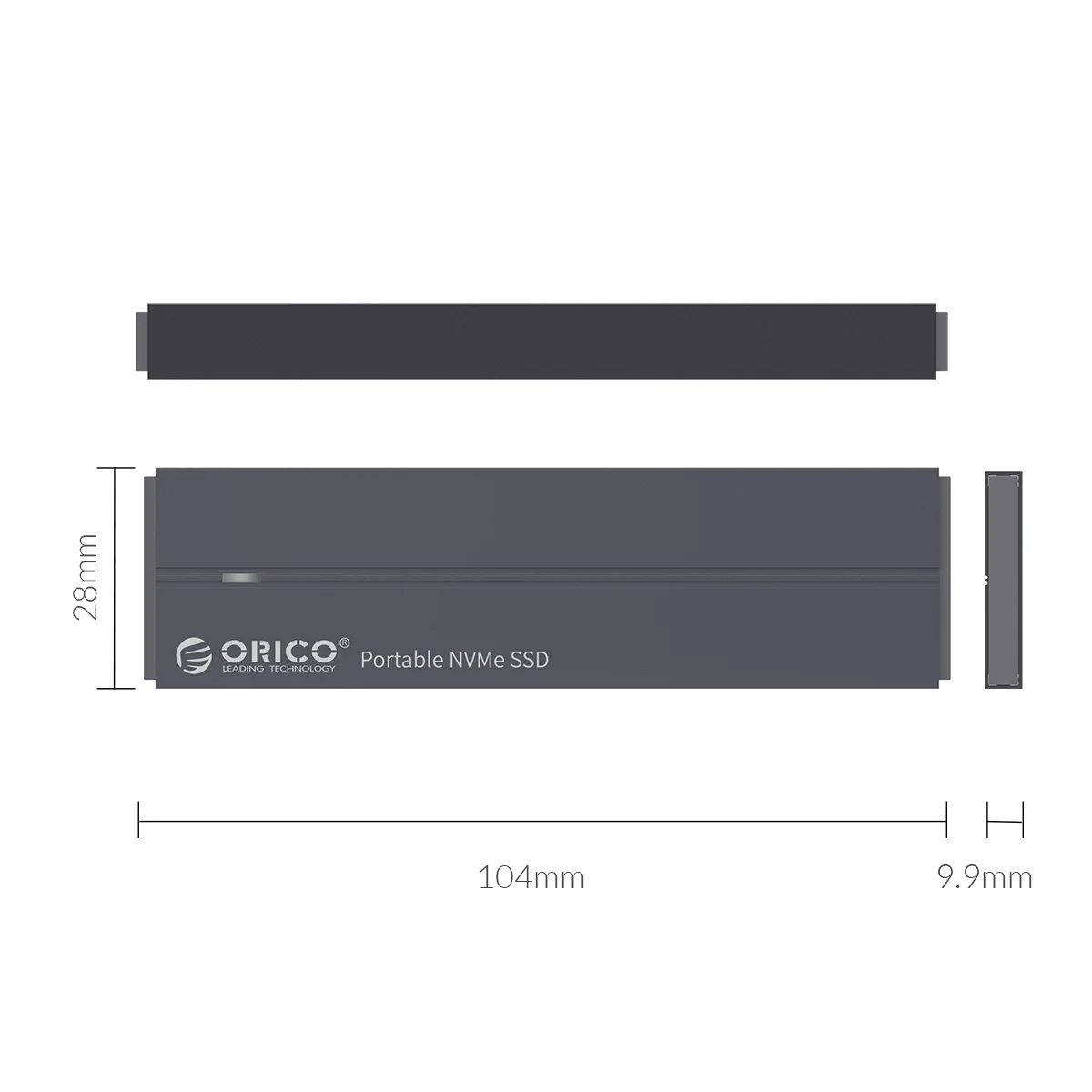 ORICO внешний SSD жесткий диск 1 ТБ SSD 128 ГБ 256 ГБ 512 ГБ SATA SSD mSATA SSD NVME Портативный твердотельный накопитель с type C USB 3,1