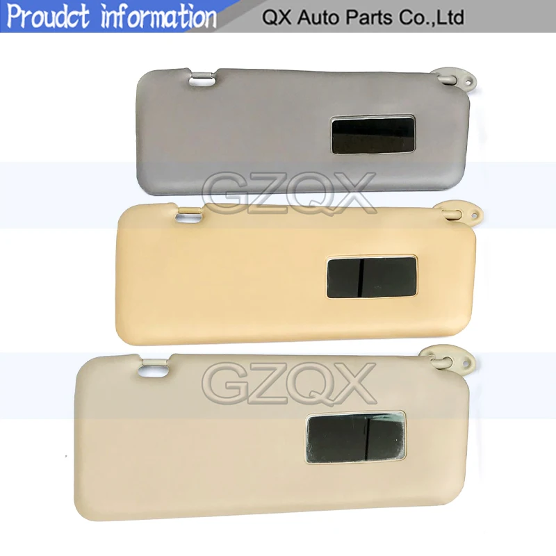 3 цвета солнцезащитный козырек CAPQX верхняя консоль Внутренний с MirrorFor CHERY TIGGO 2005-2012