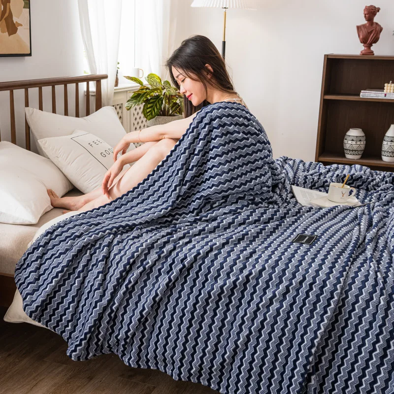 Фланелевое Одеяло для кровати дивана теплый коленный чехол юбка отеля дома