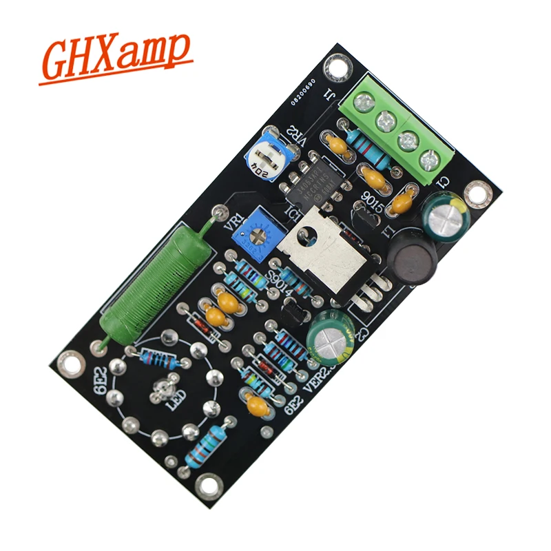 GHXAMP низкое напряжение 6E2 трубка кошачий глаз драйвер платы Аудио Уровень флуоресцентный индикатор старый радио ламповый усилитель DIY DC12V