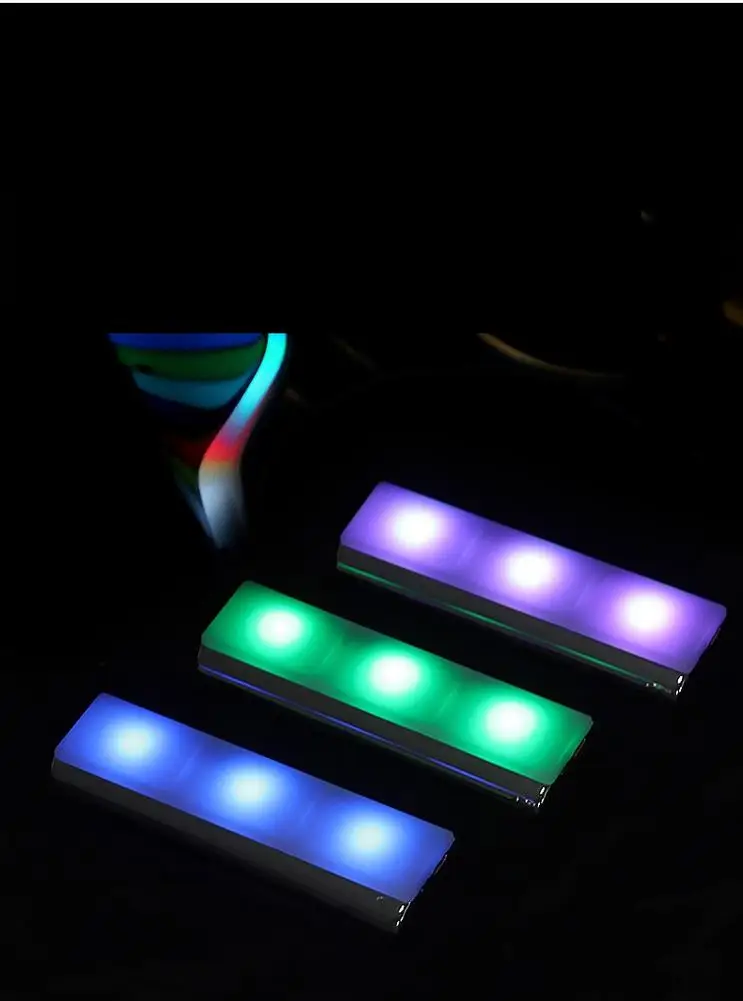 

Декоративный Rgb-светильник для салона автомобиля, беспроводной пульт дистанционного управления