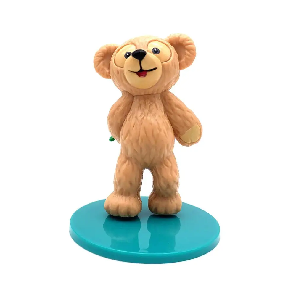 4styles Disney Bear Duffy StellaLou toni ShellieMay MIni Model Action Figure Anime Decoration Figurine Toys Gifts For Children | Игрушки и