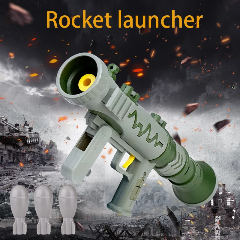 Игрушка-курица со звуком джедая имитация ракеты для стрельбы военная модель