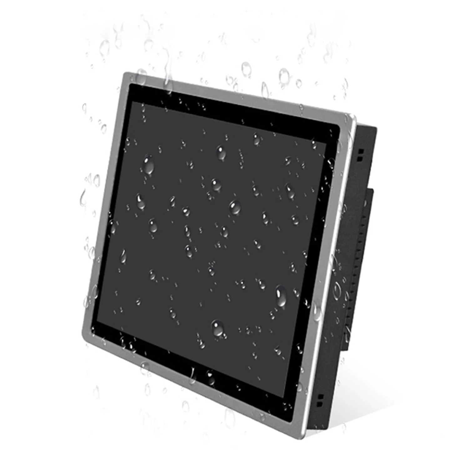 '12.1'' Embedded Industrial Touch Panel PC Capacitive Touch All-in-One Intel Core i5-7200U Metal Case Surveillance Monitor Screen'