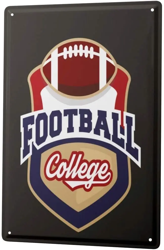 

SINCE 2004 tin Sign Nostalgia College Football