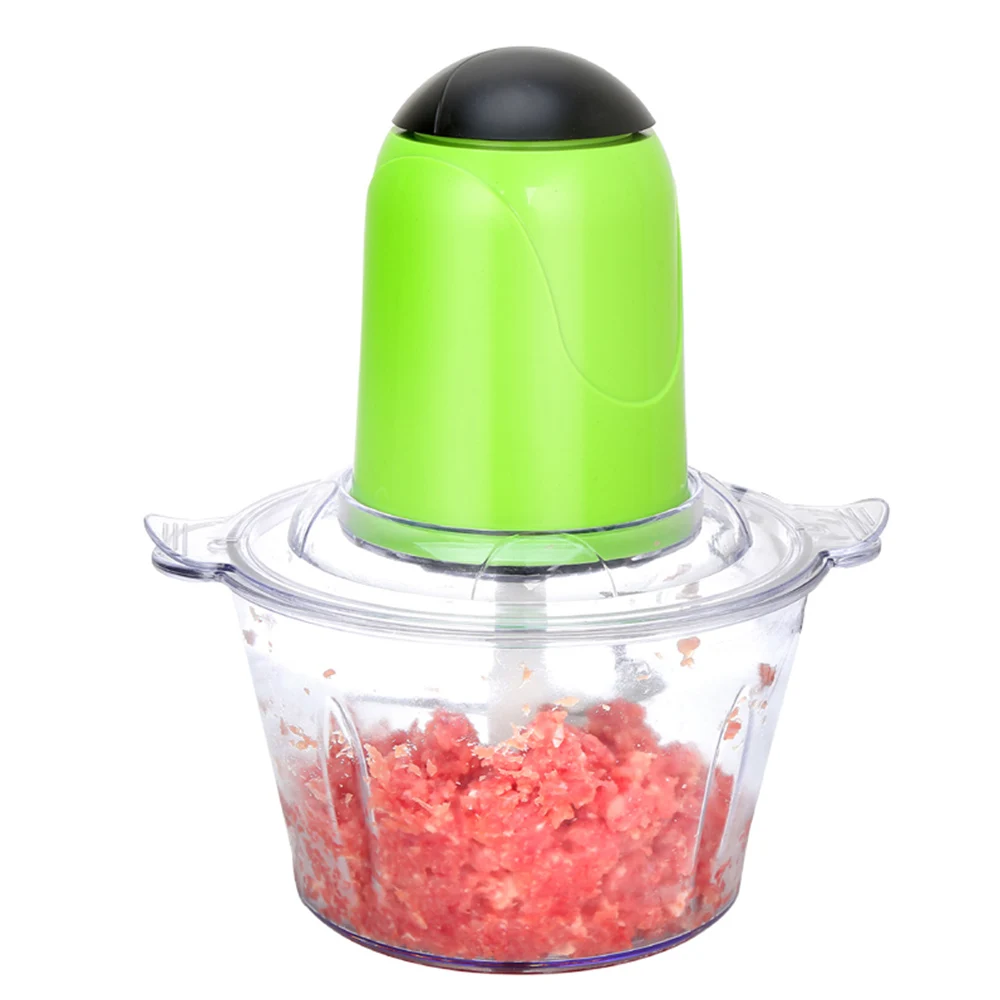 

Kitchen 2L Meat Grinder Electric Mutifunction Food Processor Chopper Stainless Steel Blade Vegetable Chopper Blender Mincer