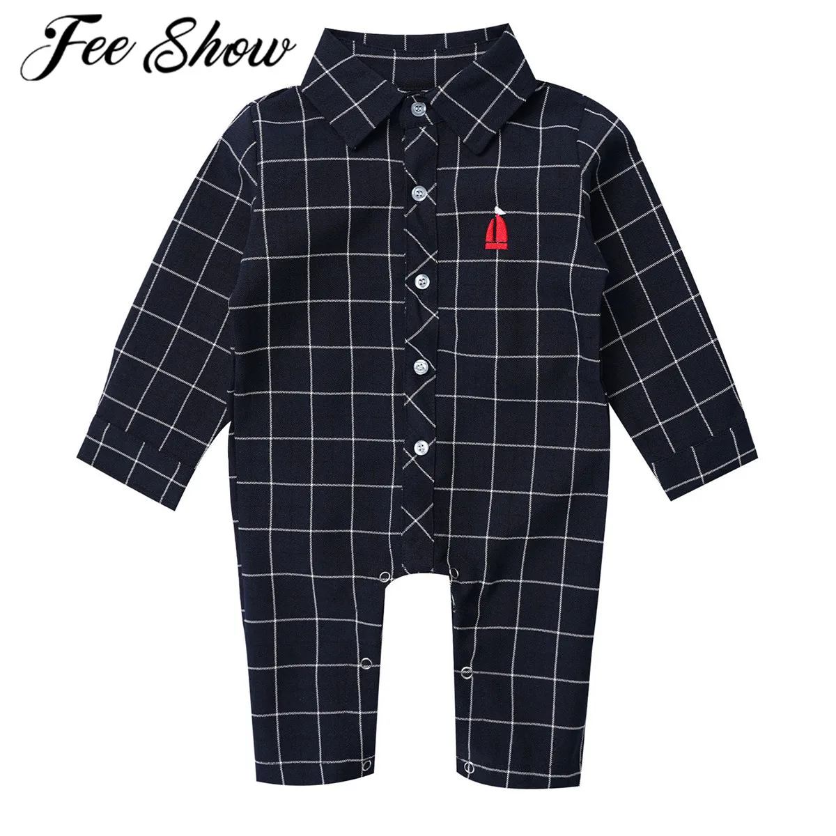 

Носки для новорожденных, Осенние футболки для маленьких мальчиков, одежда с воротником с бортами джентльмена рубашка в клетку с длинным рук...