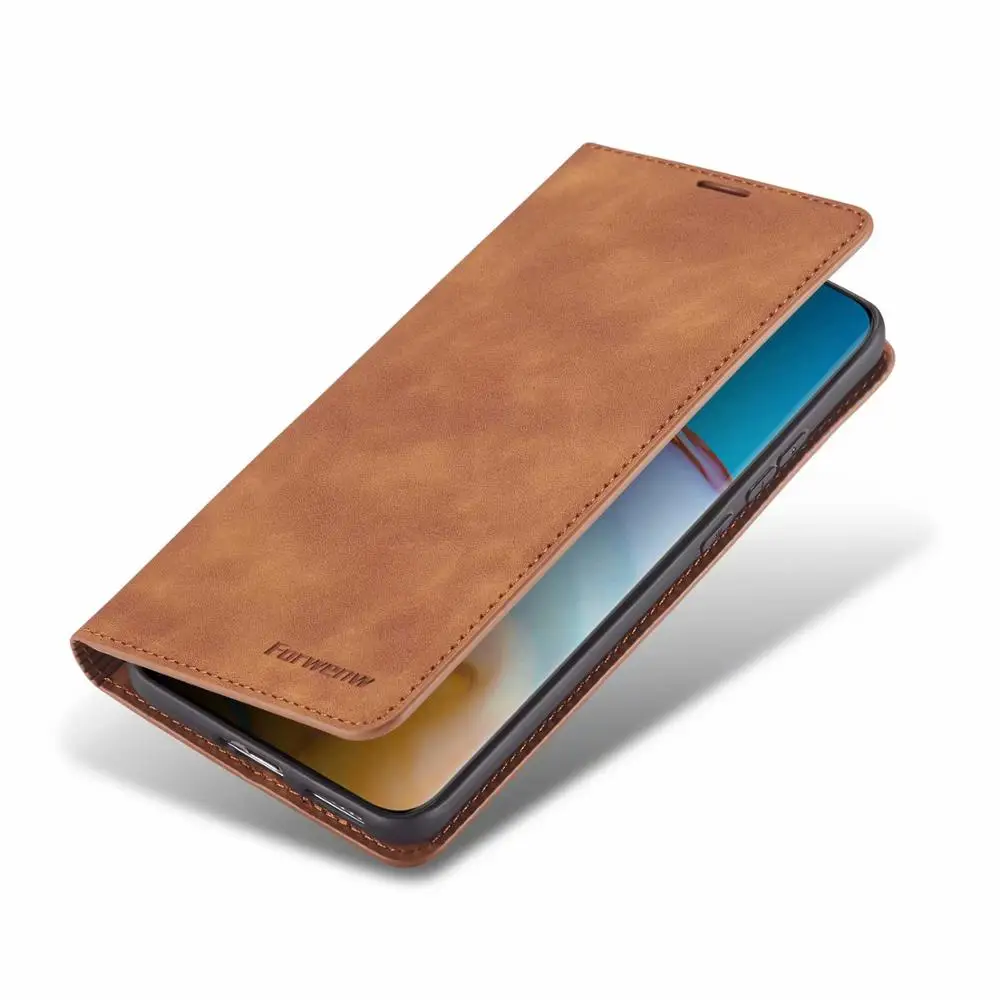 Роскошный Магнитный кожаный чехол для Huawei Mate 20 30 Pro P20 P30 Lite P40 P Smart Plus 2019 Nova 7i 5i