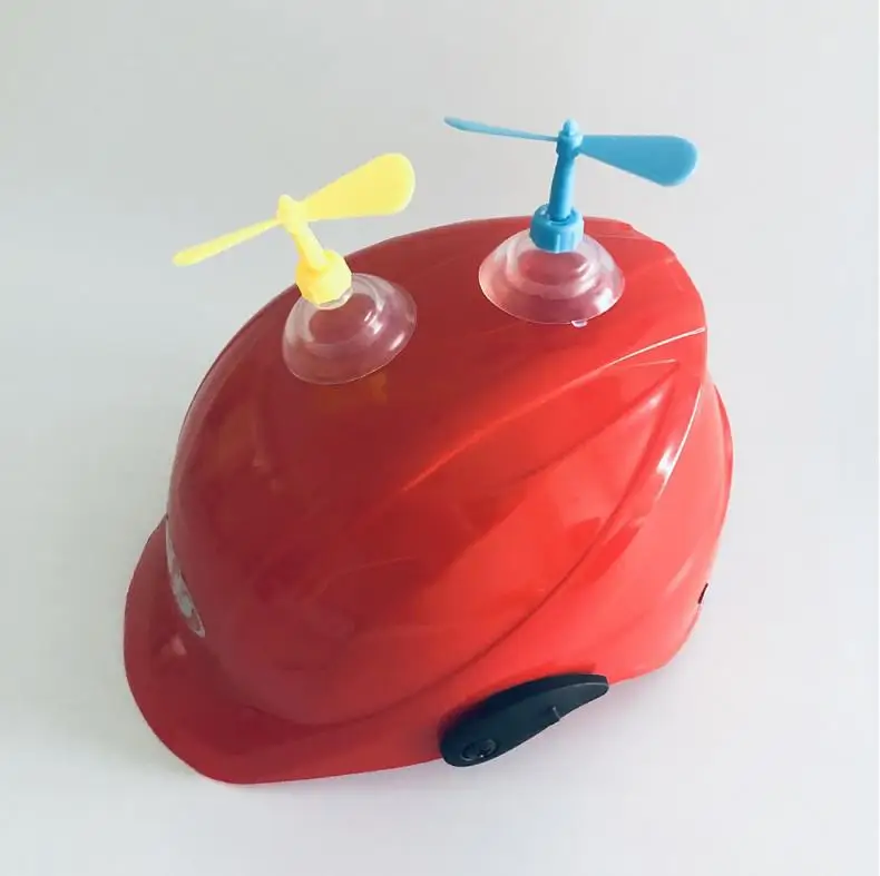 RCtown Rotating Bamboo Dragonfly with Suction Cup Motorcycle Helmet Decoration |