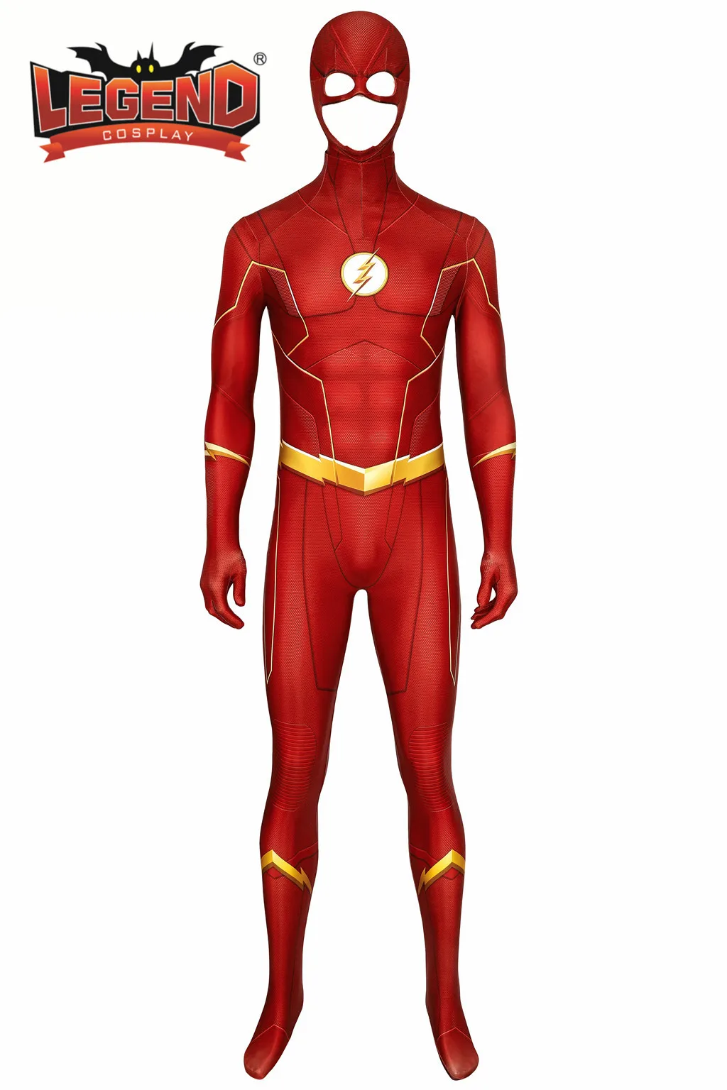 Костюм для косплея Барри Аллена комбинезон костюм с маской|Костюмы из фильмов и