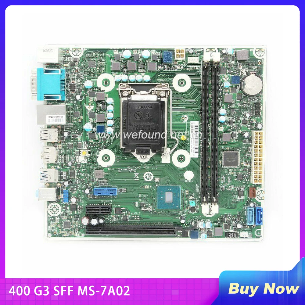 

100% Working Desktop Motherboard for 400 G3 SFF MS-7A02 798930-001 799156-001 799156-601 System Board Fully Tested